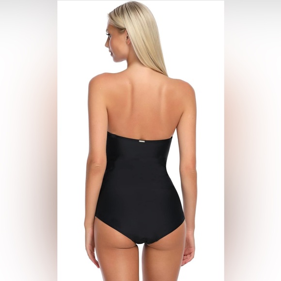 RELLECIGA Women's Strapless One Piece Swimsuit - Picture 5 of 5